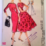McCall's 1957 dress pattern.
