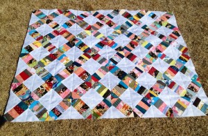 confetti scrap quilt