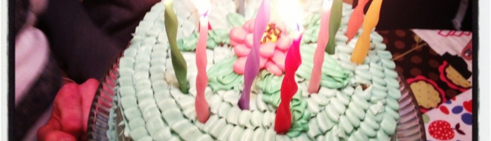 ruffle birthday cake