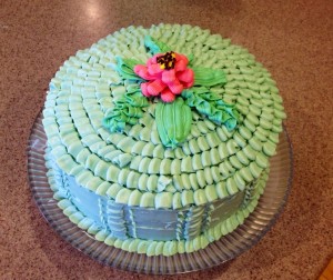 ruffle cake