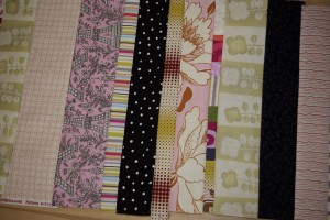 pieced for a tablerunner