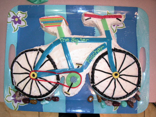 Bicycle Cake Decorating Photos