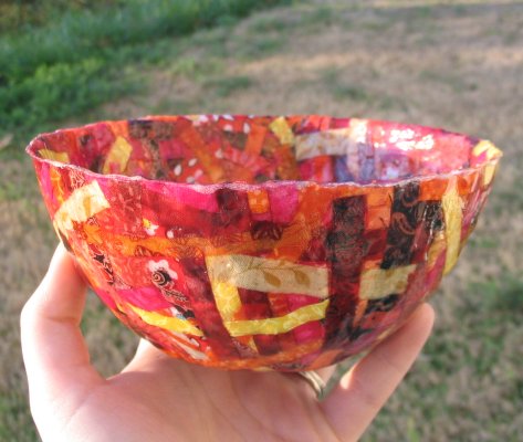 fabric strap bowl