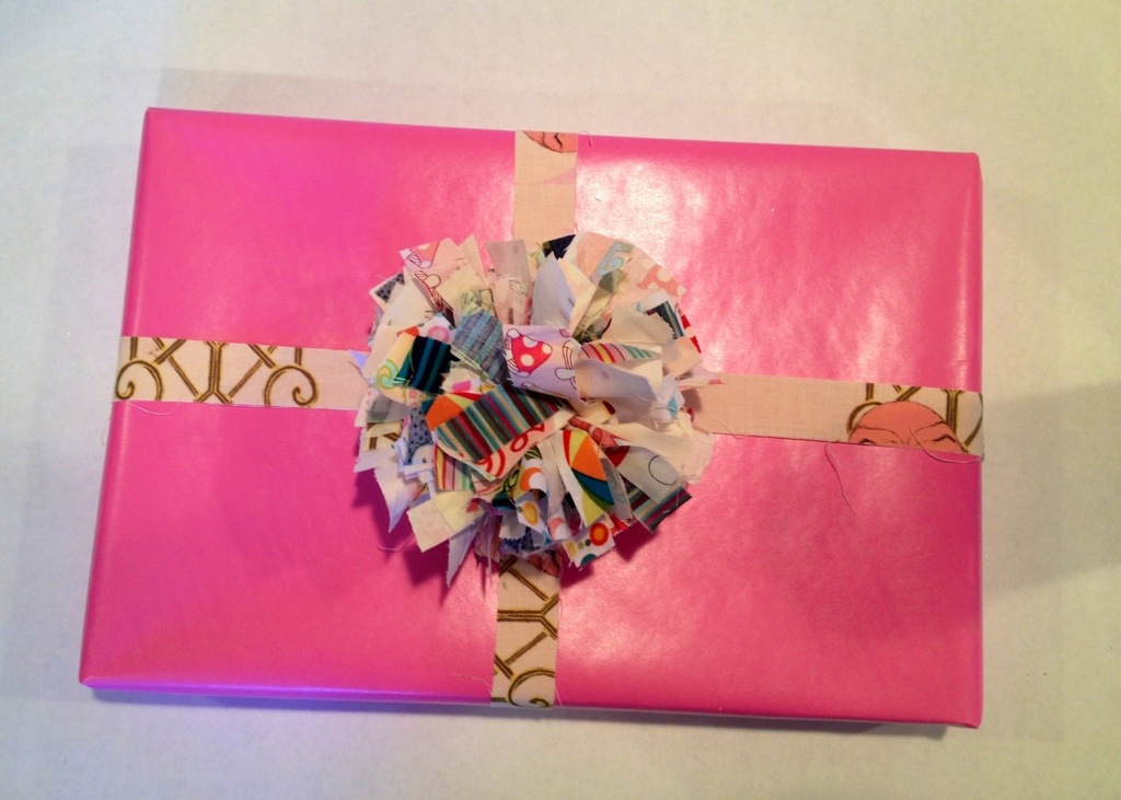 recyclable fabric bow