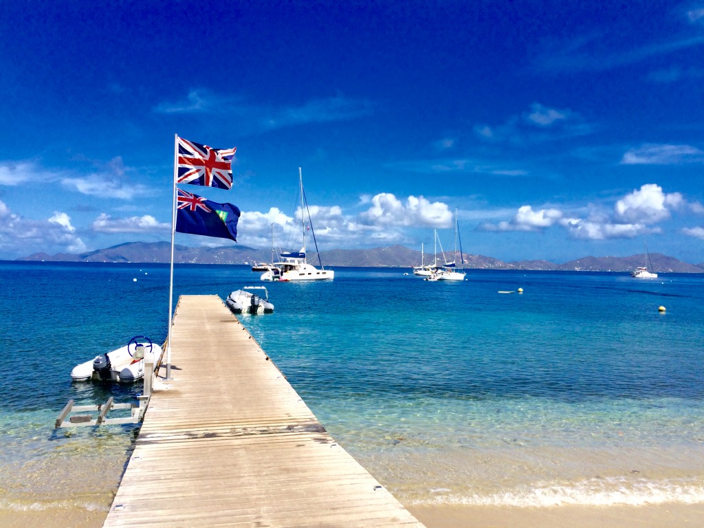 BVI flags Cooper Island