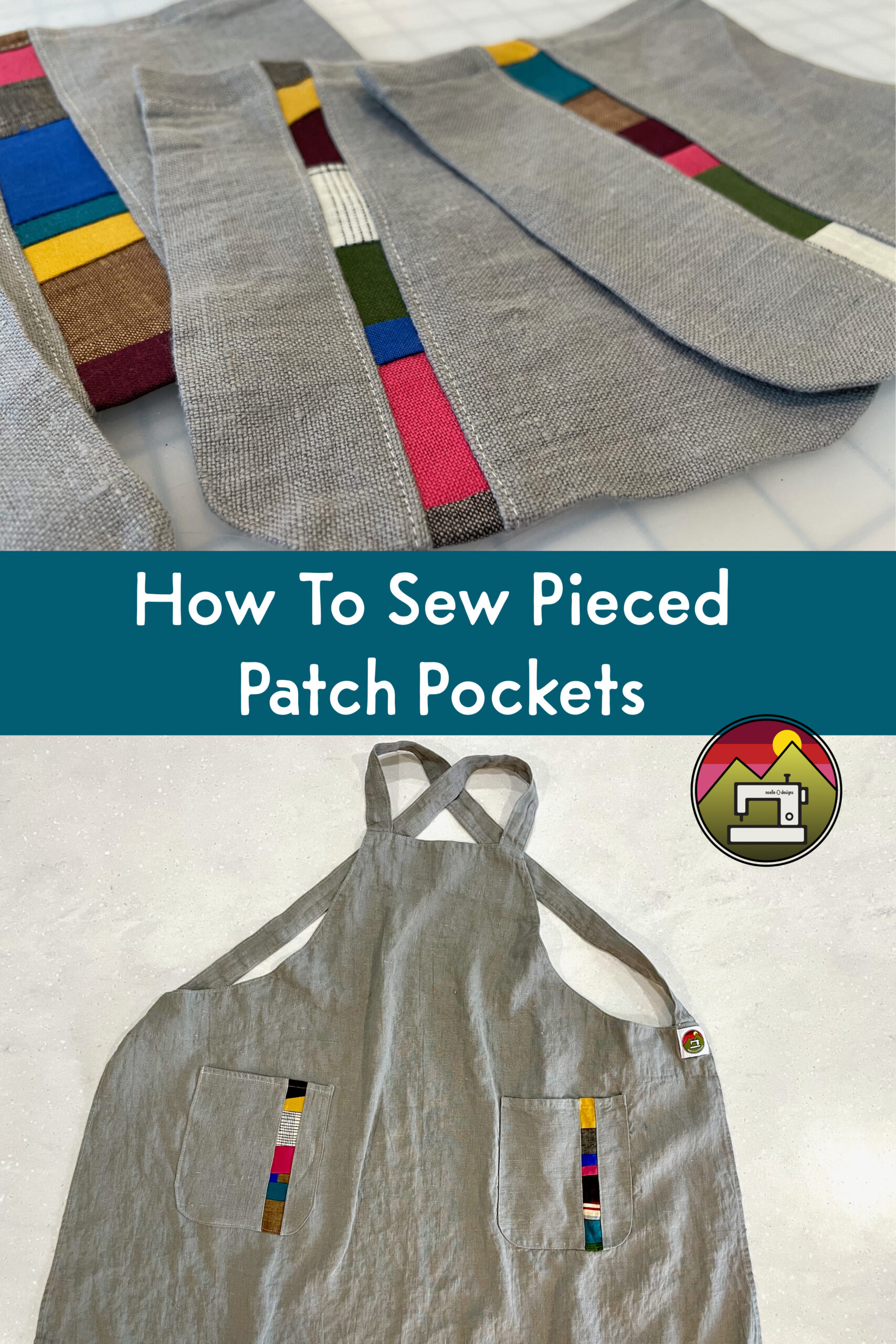 How to sew patch pockets - Makergardener